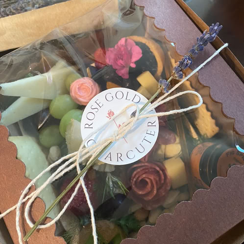 Small Personal Charcuterie Box from Rose Gold Charcuterie
